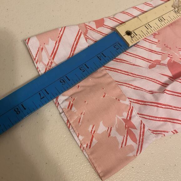 Roamans Button Up Shirt Women Plus Size 20W Floral 1/2Sleeve Casual Lightweight - Picture 3 of 10